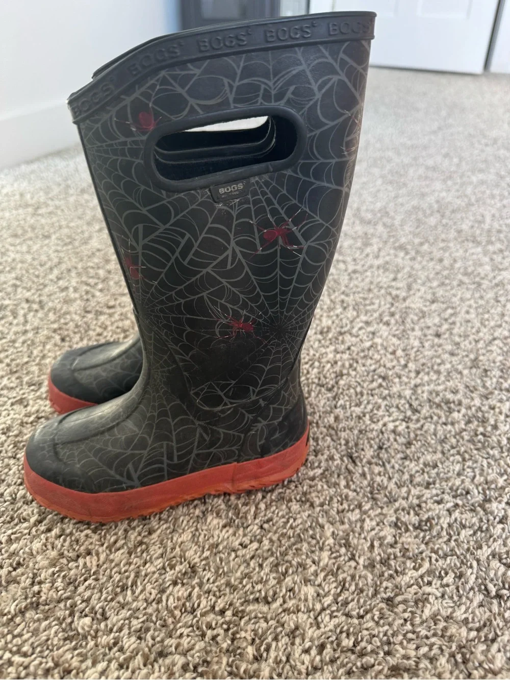 Bogs Kids Spider-Man rain boot